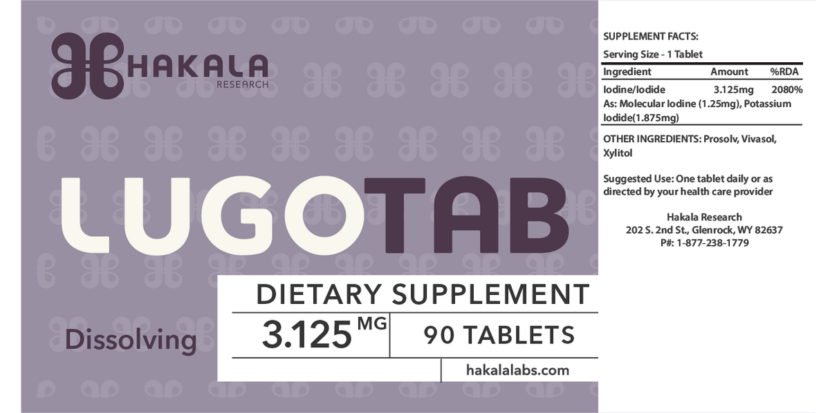 LugoTab 3.125mg